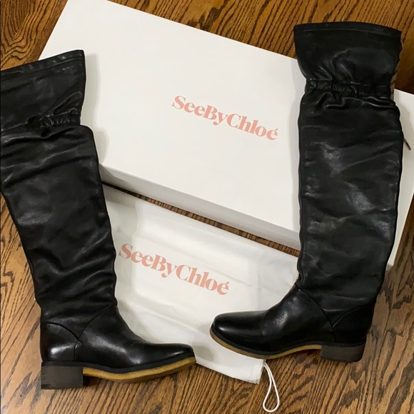 See by Chloe Over the Knee Boot - Picture 1 of 8